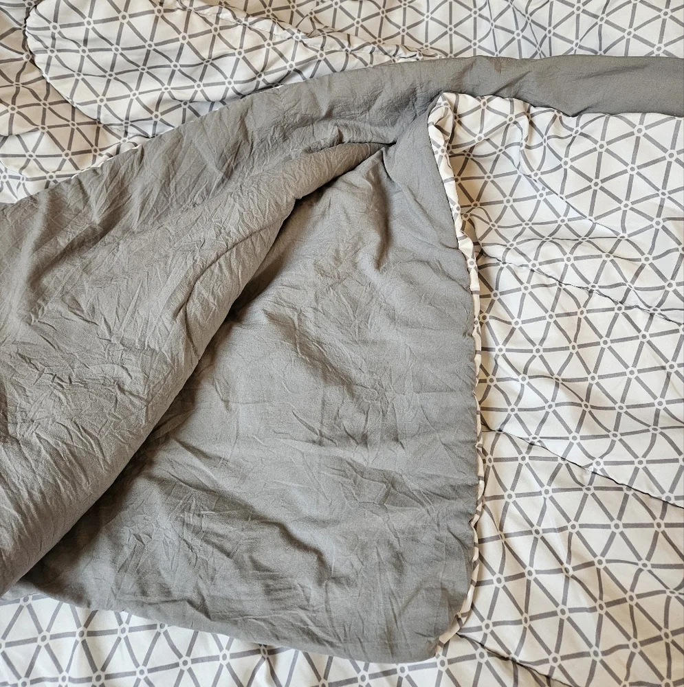 Twin Extra Long Dorm Size Reversible Comforter